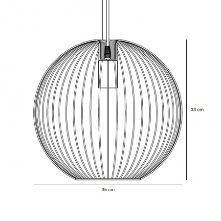 Lampe de plafond Beroni 35