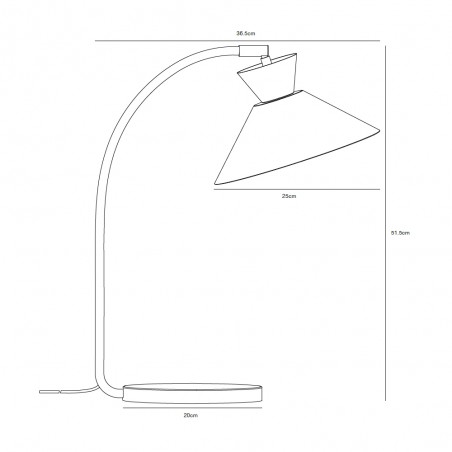 Lampe á poser Dial