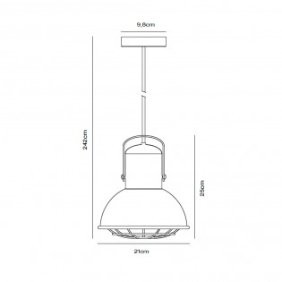 Lampe de suspension Porter