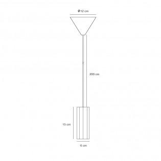 Lampe de plafond Alanis