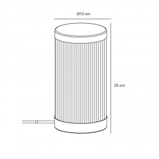 Lampe á poser d'Exterieur Coupar