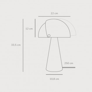 Lampe á poser Align II
