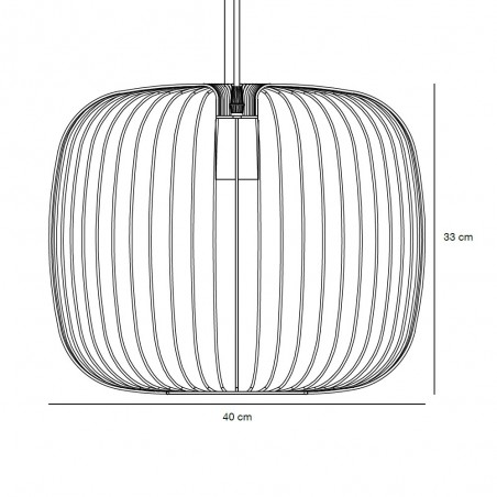 Lampe de plafond Beroni 40