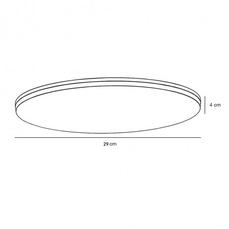 Plafonnier á LED VIC 29 (24W)