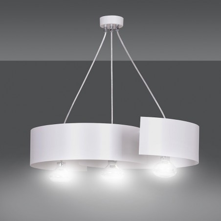 Lampe de plafond Bisón Blanc (3 lumieres)