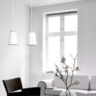 Regletté de plafond Lasso Blanc (2 lumieres)