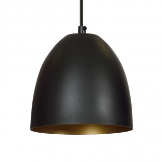 Lampe de plafond Jonix Noir/Or