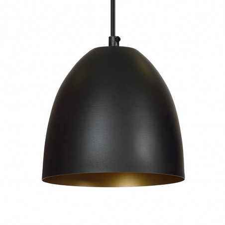 Lampe de plafond Jonix Noir/Or