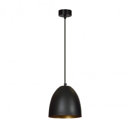 Lampe de plafond Jonix Noir/Or
