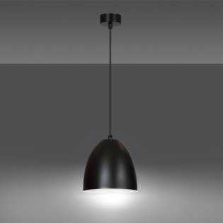 Lampe de plafond Jonix Noir