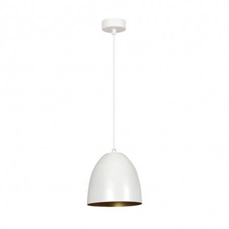 Lampe de plafond Jonix Blanc/Or