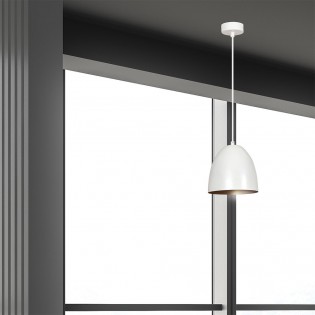 Lampe de plafond Jonix Blanc/Or