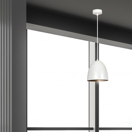 Lampe de plafond Jonix Blanc/Or