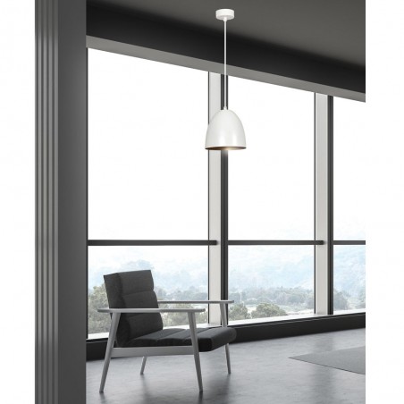 Lampe de plafond Jonix Blanc/Or