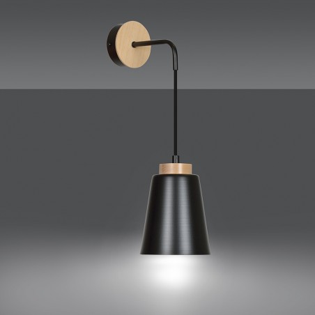 Aplique Murale Lasso Noir