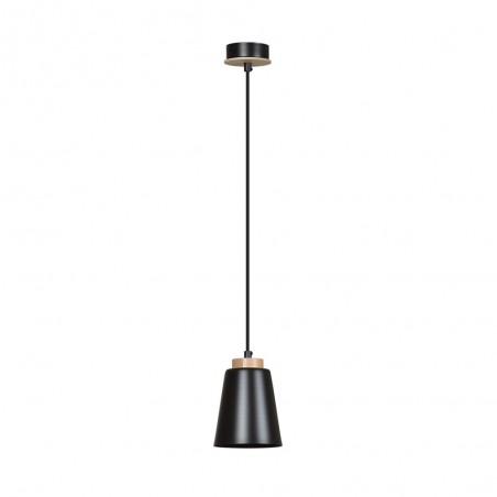 Lampe de plafond Lasso Noir