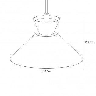 Lampe de plafond Dial 25