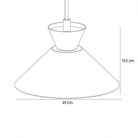 Lampe de plafond Dial 25