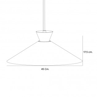 Lampe de plafond Dial 45