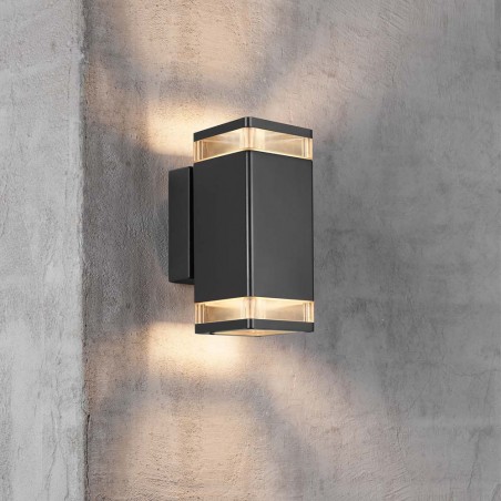 Applique murale d'Exterieur Elm Double