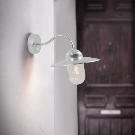 Applique avec sensor Luxembourg Galvanisé