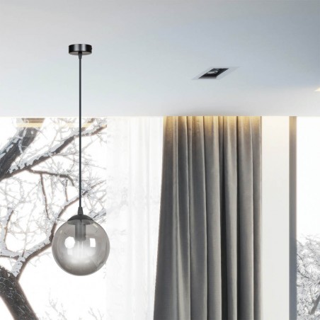 Lampe de plafond Sagan Graphite