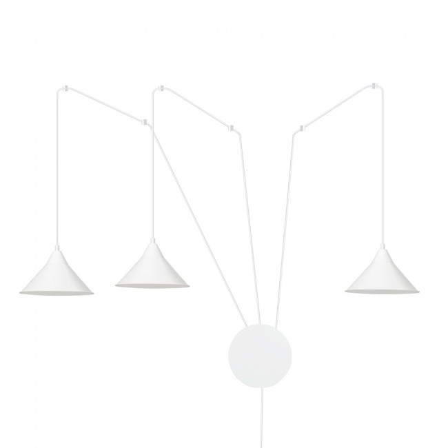 Applique Murale Cerremo Blanc (3 lumieres)