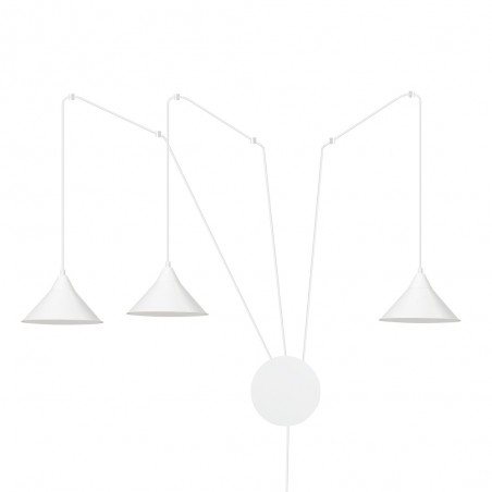 Applique Murale Cerremo Blanc (3 lumieres)