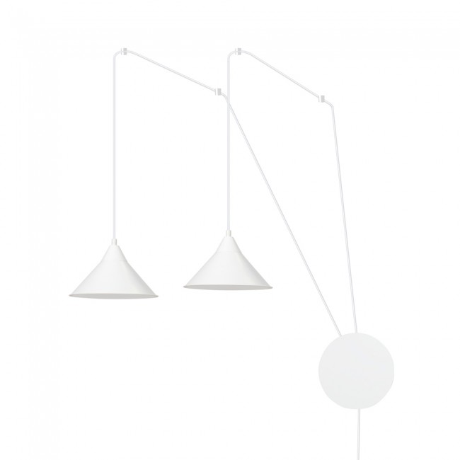 Applique Murale Cerremo Blanc (2 lumieres)