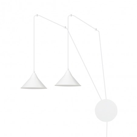 Applique Murale Cerremo Blanc (2 lumieres)