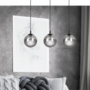 Regletté de plafond Sagan Graphite (3 lumieres)