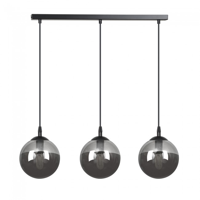 Regletté de plafond Sagan Graphite (3 lumieres)