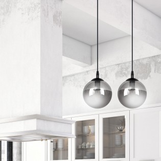 Regletté de plafond Sagan Graphite (2 lumieres)