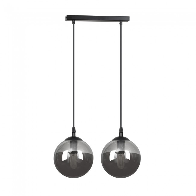 Regletté de plafond Sagan Graphite (2 lumieres)