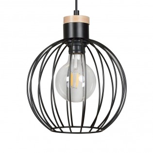 Lampe de plafond Antilla Noir