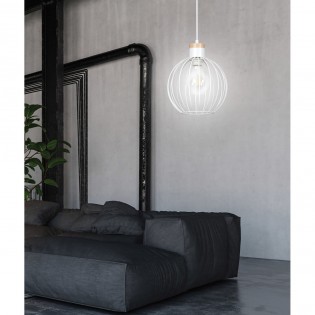 Lampe de plafond Antilla Blanc