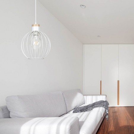 Lampe de plafond Antilla Blanc