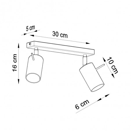 Réglette de plafond Ring