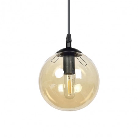 Lampe de suspension Sagan Ambre (3 lumieres)