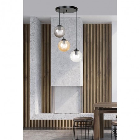 Lampe de suspension Sagan Mix (3 lumieres)