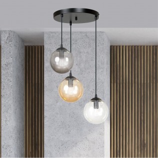 Lampe de suspension Sagan Mix (3 lumieres)