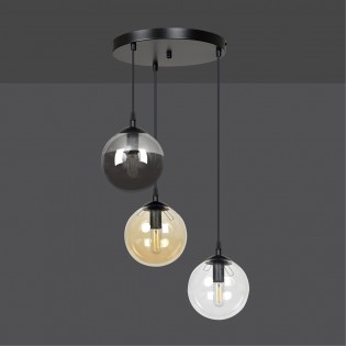 Lampe de suspension Sagan Mix (3 lumieres)
