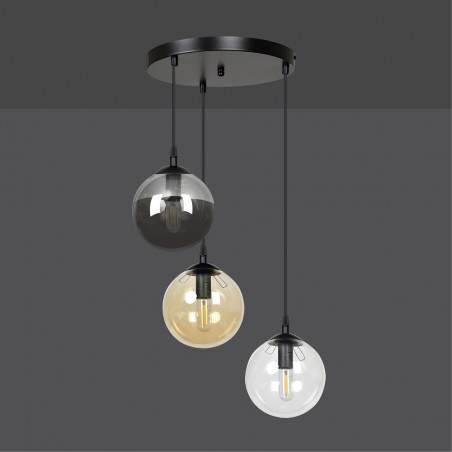 Lampe de suspension Sagan Mix (3 lumieres)