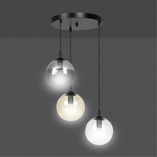 Lampe de suspension Sagan Mix (3 lumieres)