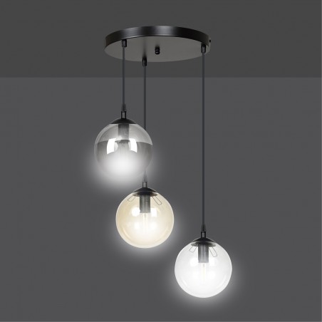 Lampe de suspension Sagan Mix (3 lumieres)