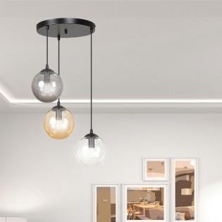 Lampe de suspension Sagan Mix (3 lumieres)
