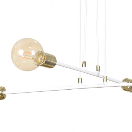 Lampe de plafond Sives Blanc (4 lumieres)