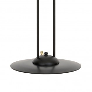 Lampadaire Balora Noir (2 lumieres)