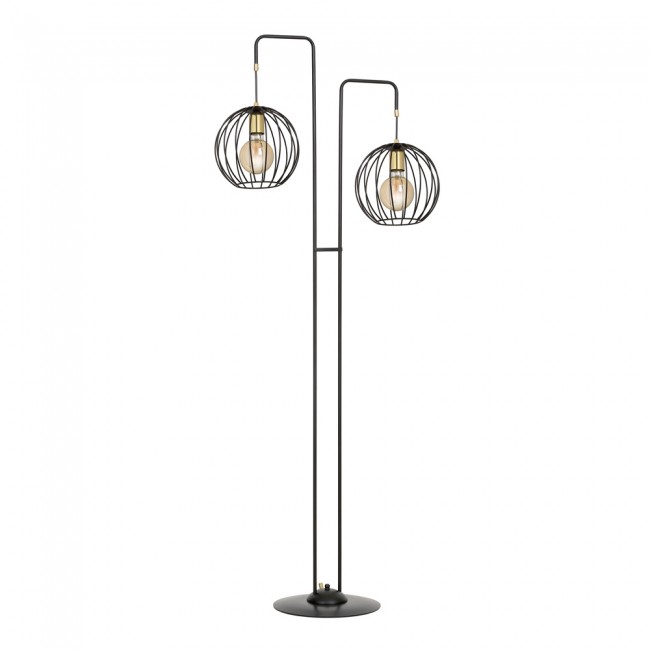 Lampadaire Balora Noir (2 lumieres)