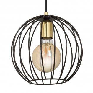 Lampe de plafond Balora Noir